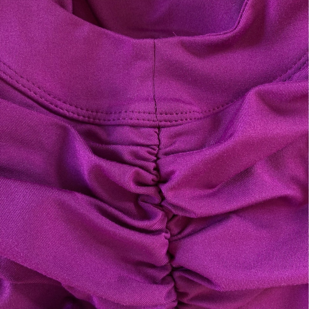 Athleta Dress Tangelo Sleeveless Twist Front Sport Berry/Purple (Size XS) - Picture 4 of 9